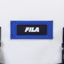 Fila Speedy Logo Mini Messenger - Miesten Olkalaukku - Valkoinen | FI-31990